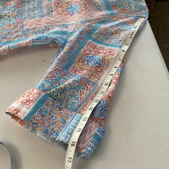 Chico's Multicolor Button Down Shirt - Picture 15 of 16